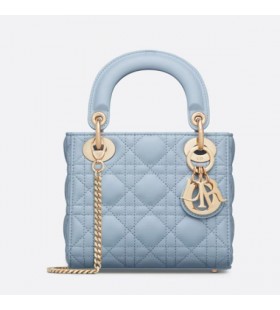 Mini Lady Dior MÃ¡la Gorm Pale
