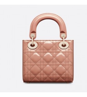Mini Lady Dior MÃ¡la Gorm Pale