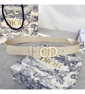 Dior Silla De Montar La Correa De Piel De Becerro Mate Beige