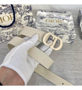 Dior Silla De Montar La Correa De Piel De Becerro Mate Beige